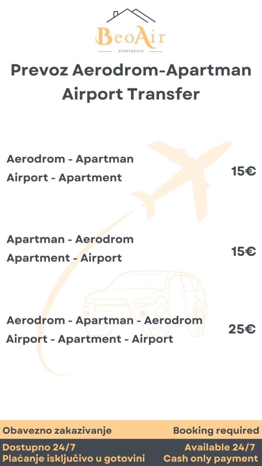 Beoair Apartments Surčin Εξωτερικό φωτογραφία